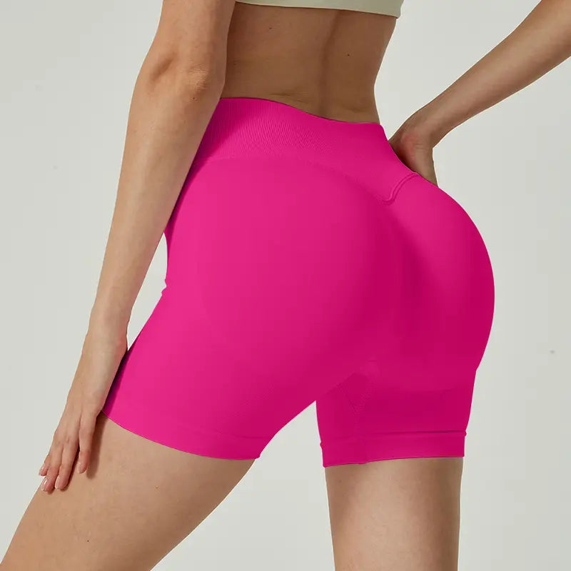 NVWA Women'S 6-Piece Seamless High-Waist Workout Set, Nylon Blend Tight-Fit BBL Booty Biker Shorts, Cooling Quick-Drying Women'S Clothes for Athleisure & Gym Training, Workout Sets Women,Summerwins,Summeroutfits,Vacationoutfits,Beachoutfits